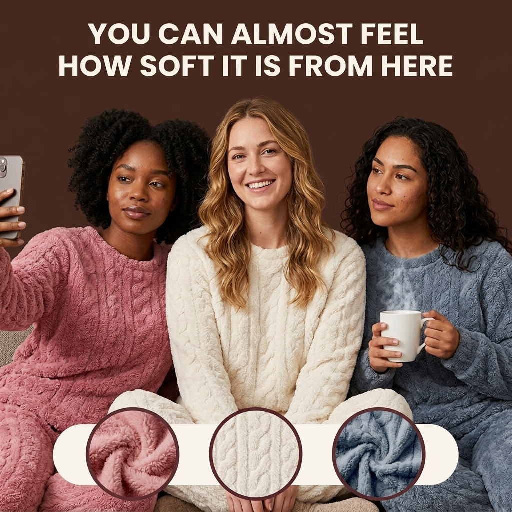 Fall Peach Cozy Set