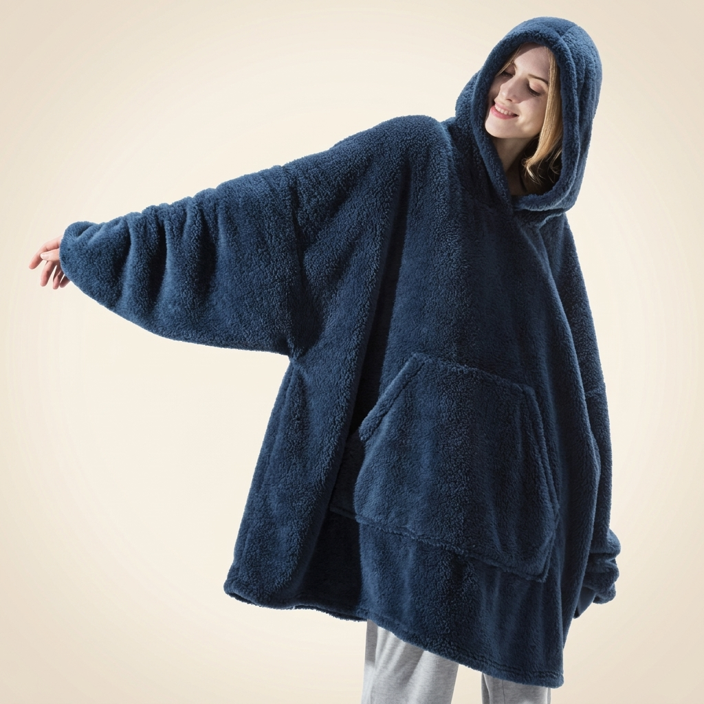 Cozy Hoodie Blanket