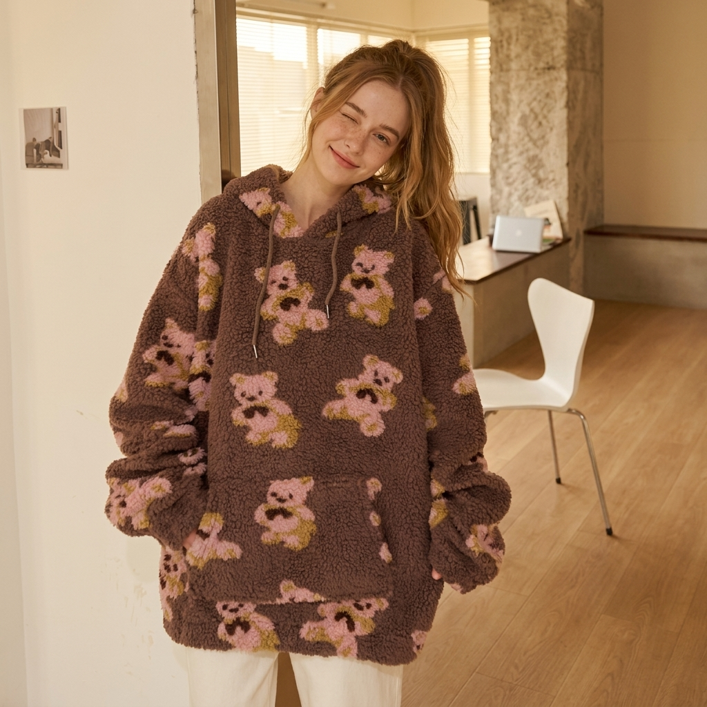 Cozy Teddy Hoodie